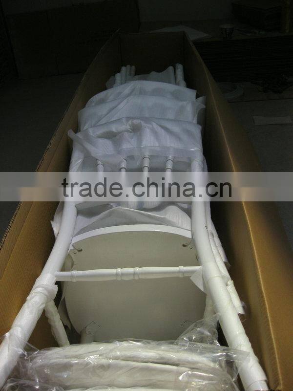 Wholesales golden Wedding Wood napoleon chair with velvet fabric cushions