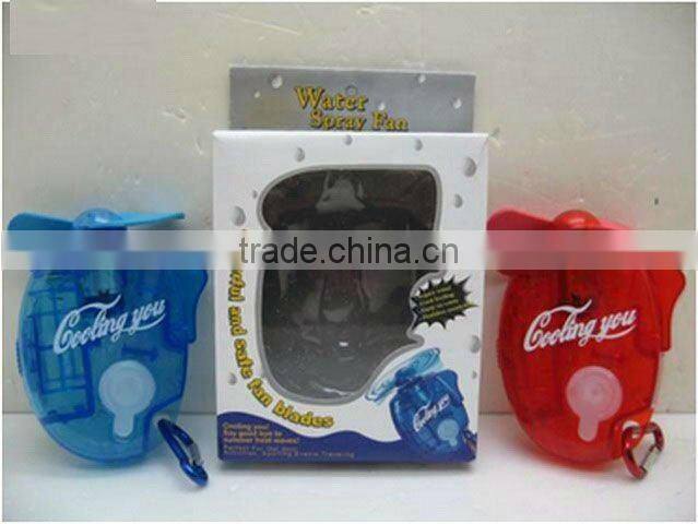 mini handheld water spray fan