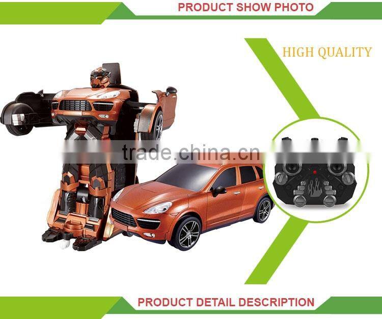 Wholesale radio control transform toy 2.4G rc robot car