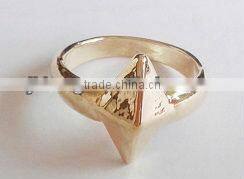 Ice shape Alloy ring