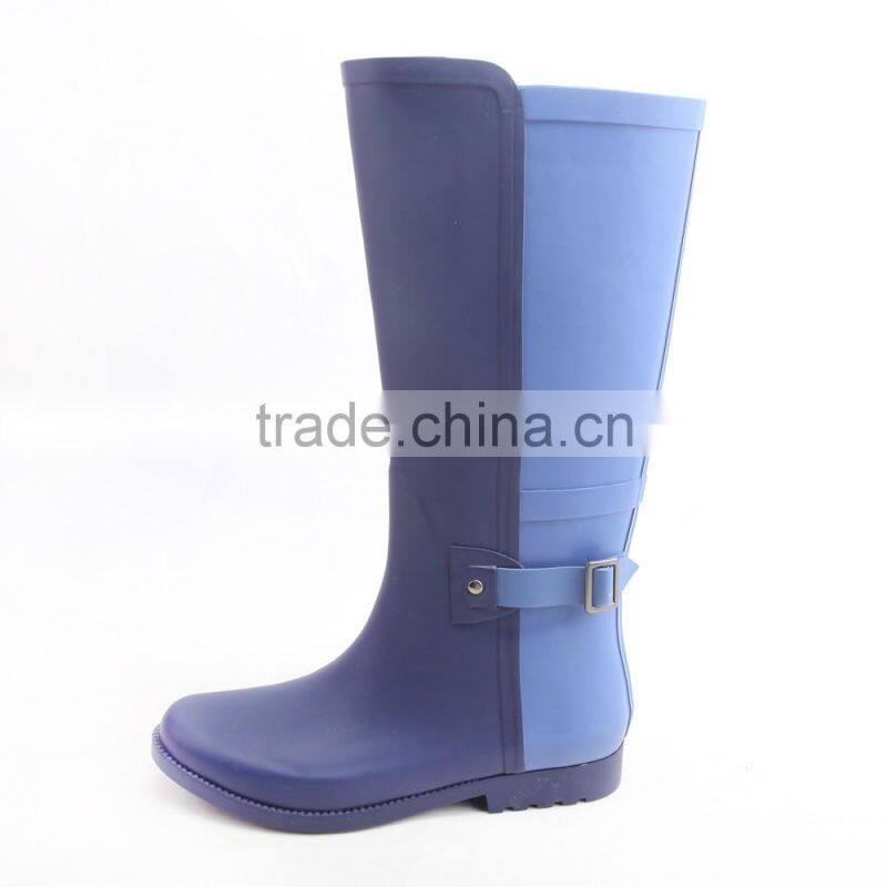 2016 fashion rubber rain boots women wellington boots