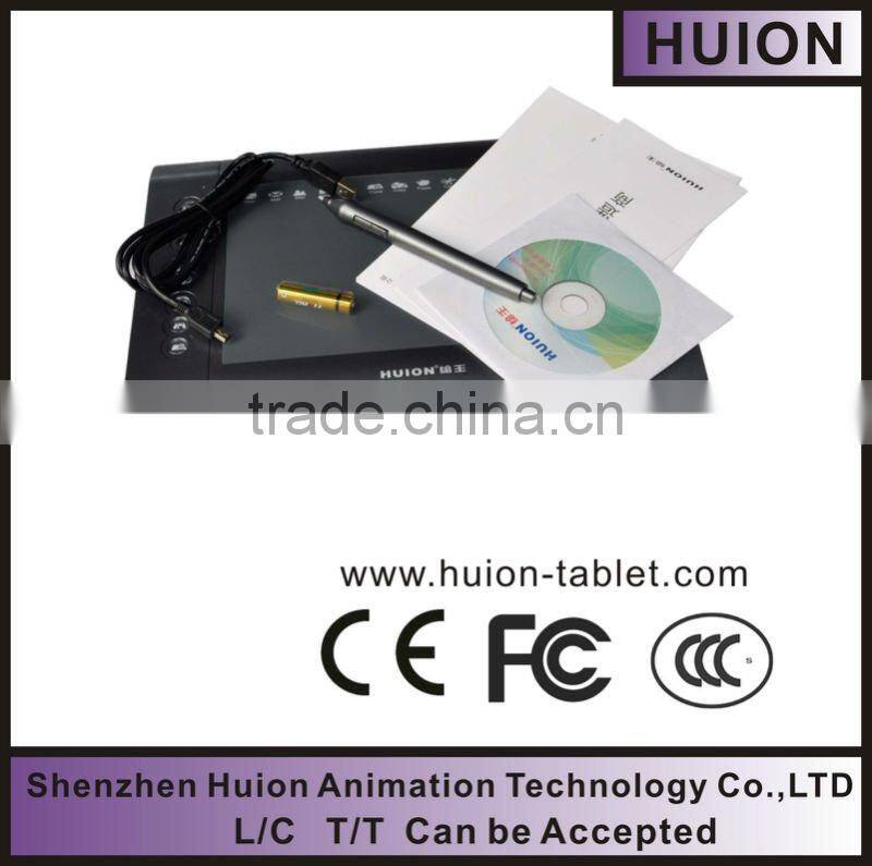 2012 the most fashion 2048 levels 10*6.25 inch drawing pad