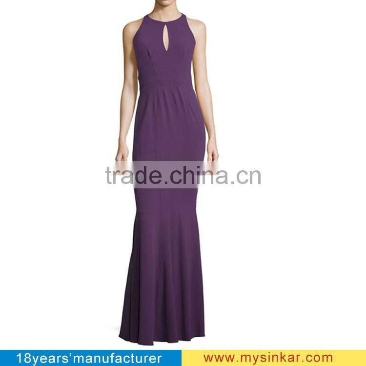 Global Fashion Hot Designer Clothes Plain Sleeveless Long Split Dress All Types Ladies top selling products in alibaba wholesale