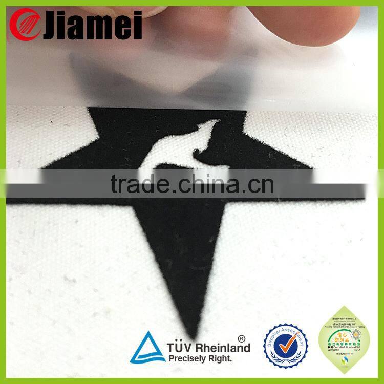 Factory direct fashion heat transfer clothing tagless label