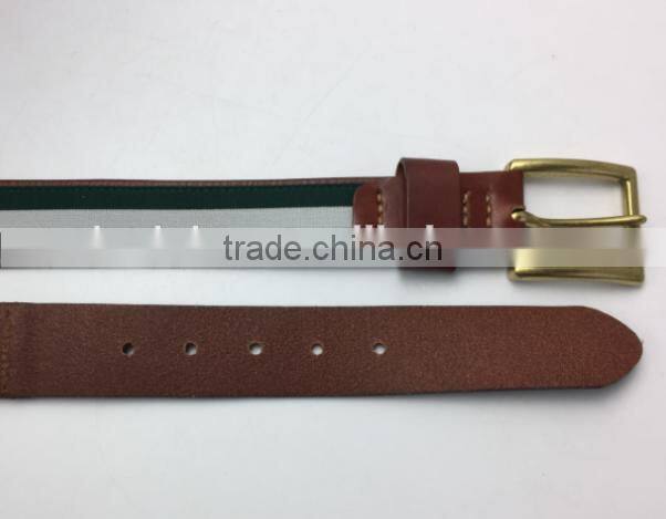 J51931 Trend Casual Belt Fashion Man's Dress Belt Casual Style Belt Genuine Leather Belt