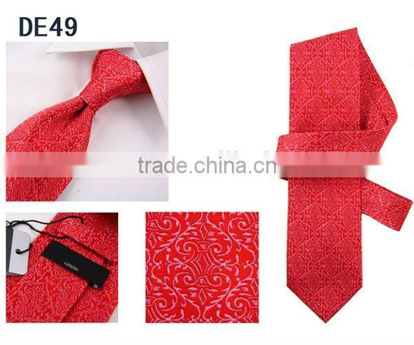 HD3-T117 High quality New design natural silk men's woven neck tie