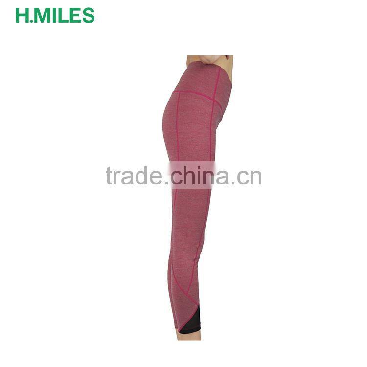 Full Length Breathable and Comfortable lady's yoga pants leggings