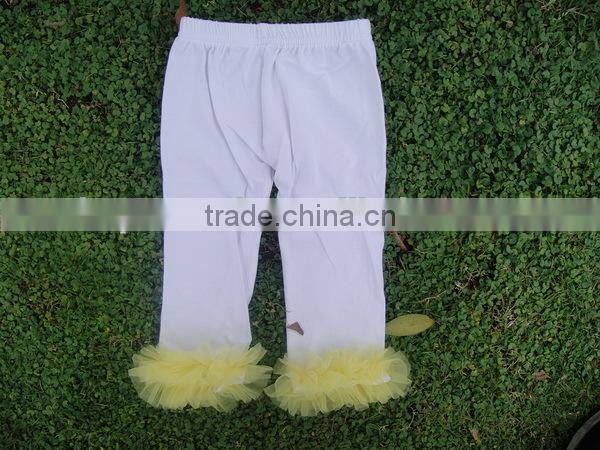 Hot sale Girls Ruffle Pants 100% Cotton Baby Petti Pants Wholesale