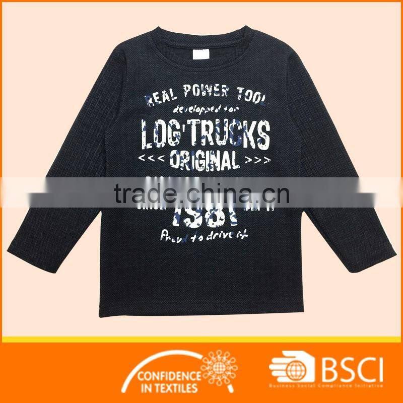 wholesale long sleeve pull over child crewneck sweatshirt