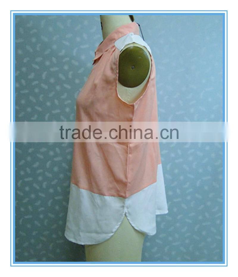 Chiffon Loose New Designs Sexy Summer Color Women Top
