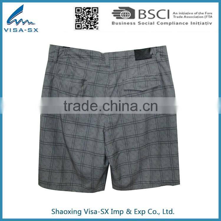 Promotional top quality custom printing men shorts for beach
