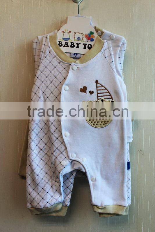 Simply Style Full Printed New Born Baby Girls Cotton Clorhing Set Winter 8 Pcs With Hanger Package 8TB1-56