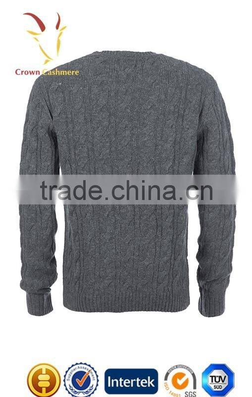 Hot Selling Cable 2016 Handmade Turtleneck Sweaters for Men
