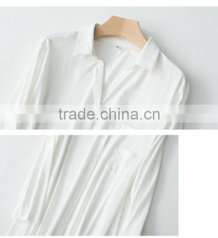 Factory direct supply custom cheap comfortable ladies hot knit night skirt and sleep dress