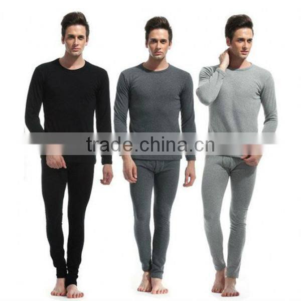 Men's comfortable sleepwear thermal pajamas