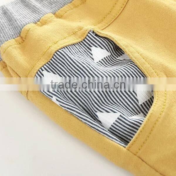 solid color casual kids harem pants for boys