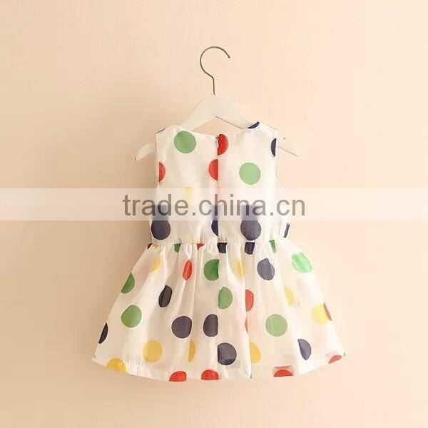 fashion 100%cotton lovely baby girl dresses