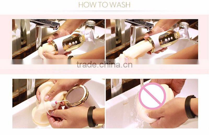 Electric Hand Free Vagina Masturbation Cup for Men Pussy Cup Sex Machine