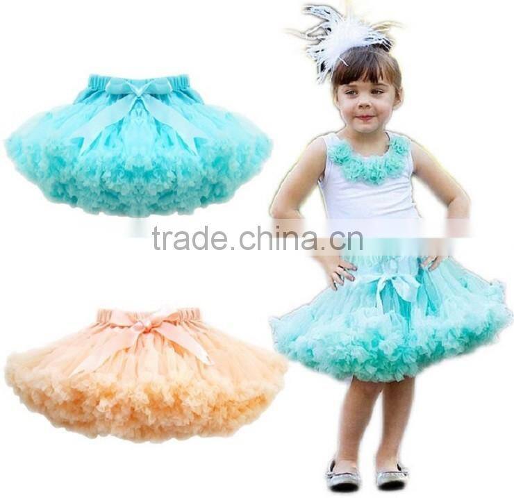 latest formal dress patterns design tutu fancy skirts for lady girls SKIRT