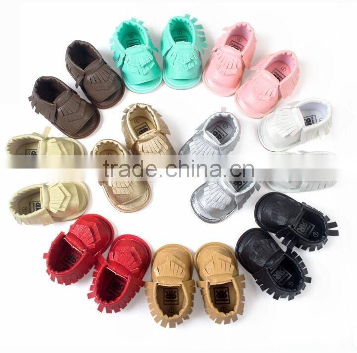 2017 baby sandals, fringed baby sandals