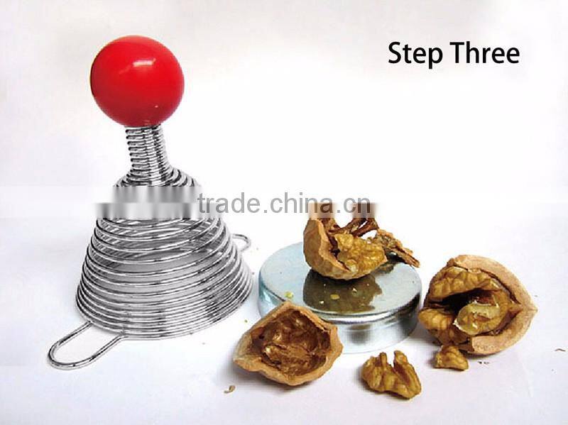 Metal Nutcracker Walnut Creative Stainless Steel Easy Open Nut Crackers Nutcrackers Nuts Opener Tool