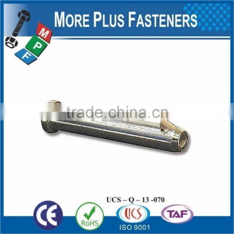 Made In Taiwan Custom Made Steel Plain Finish Special Solid Pin