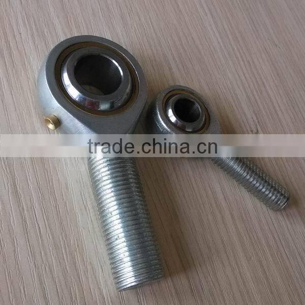 POS8 steel ball metric male threaded rod end bearings