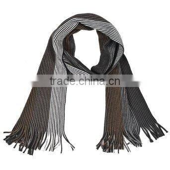 Wholesale Warm nice black and white scarves for men