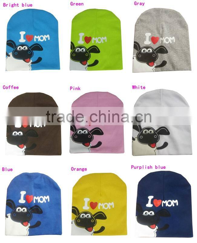 6M-3T Year Old Kids Beanie Hat Baby Hats Cotton Knitted Caps Children M7060201