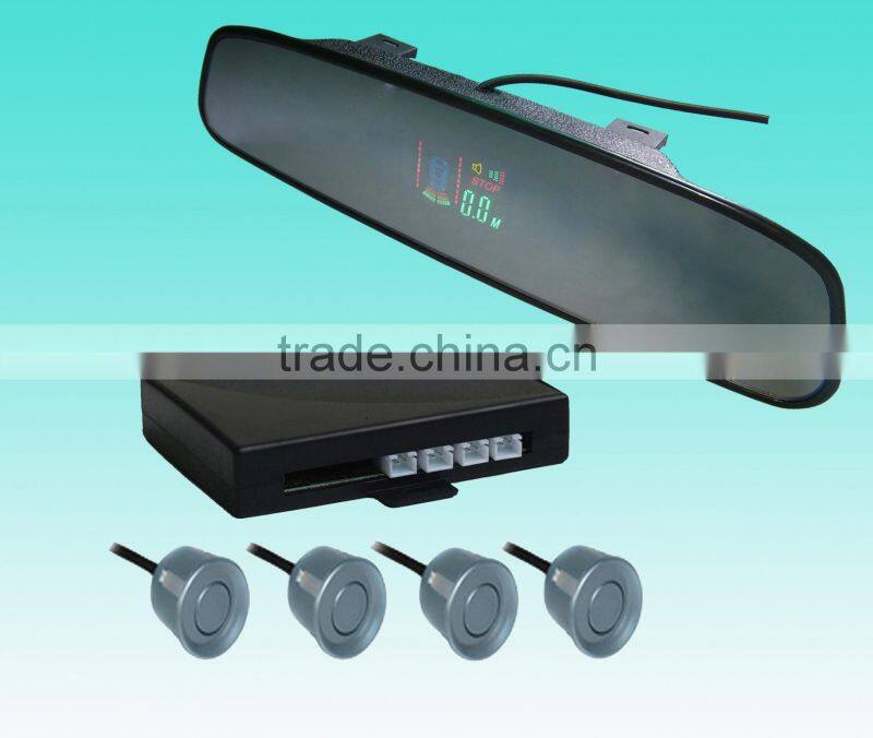 High quality Wireless Car radar detectors with Rearview ultra-slim Mirror