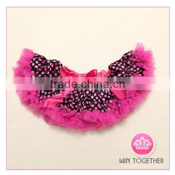 Polka dot baby pettiskirt wholesale
