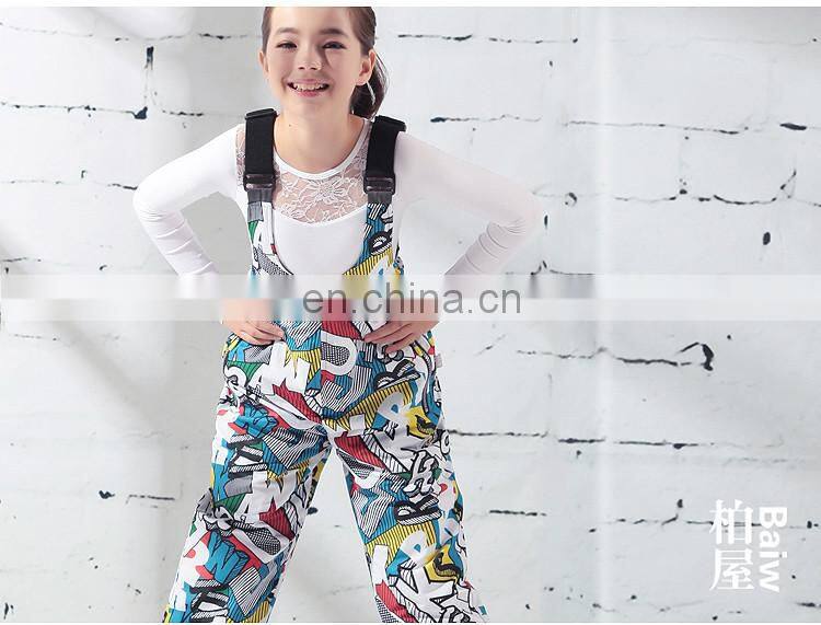 116217001 Girls Cotton Warm Dance Unitard Ballet Pants