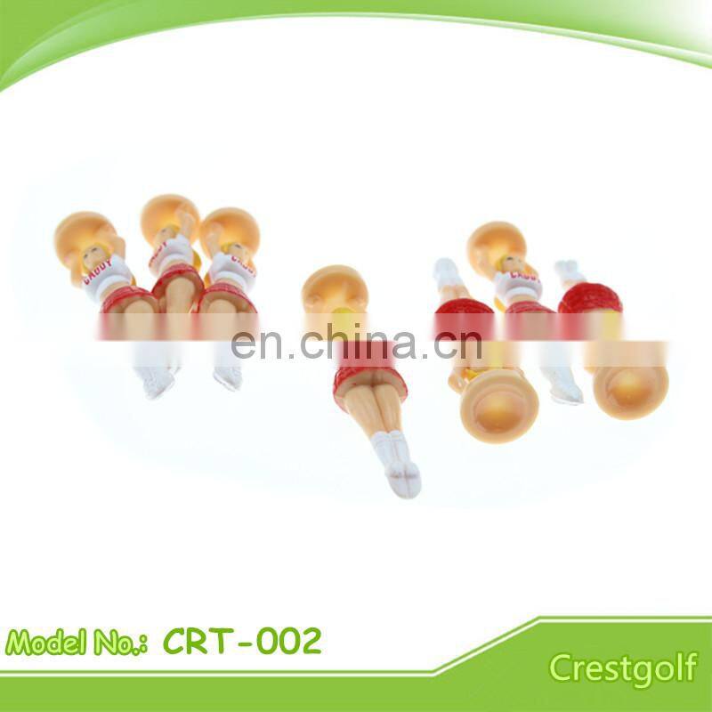 Golf lady Tee Beauty Girl Golf Pegs