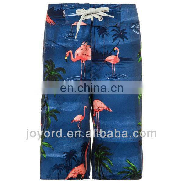 Full sublimated printing blank bathing suits, hot summer fishing shorts