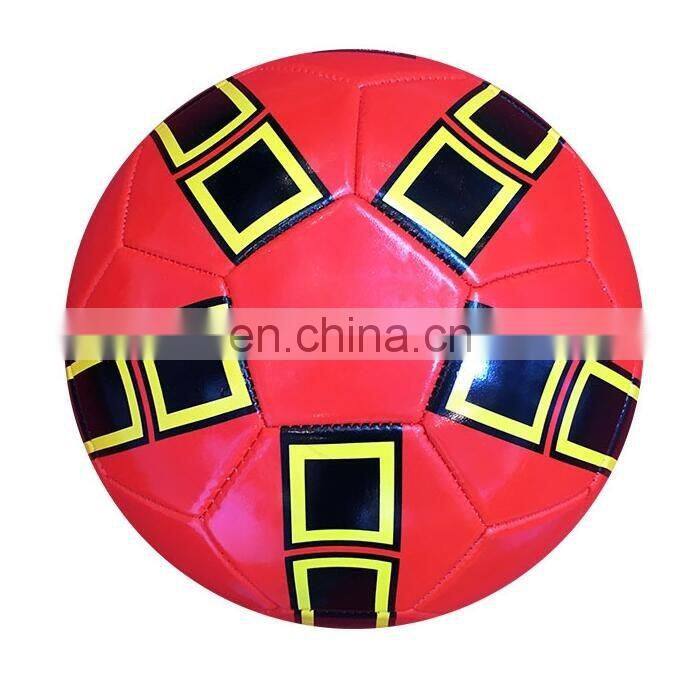 Machine Stitched Shiny Size#5 PVC Football/Soccer Ball