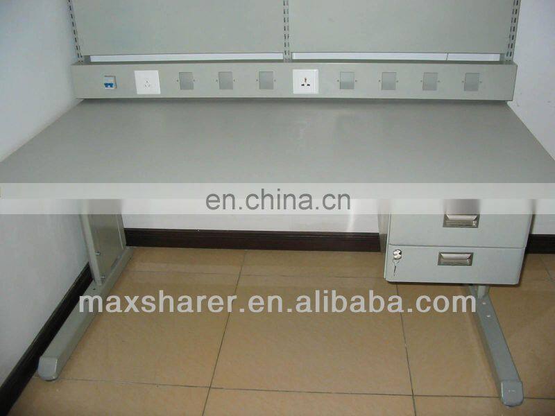 steel work bench with drawers
