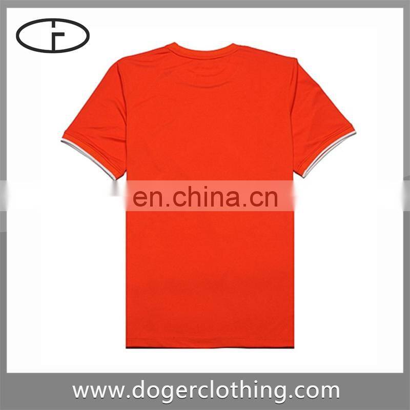 Custom printed clothing for men polyester t-shirt