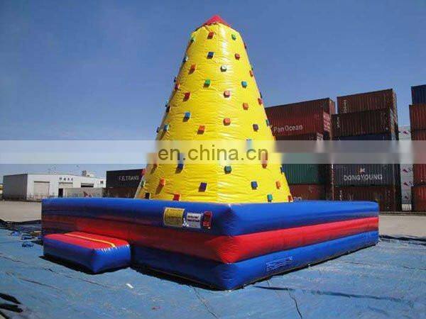 Cheap Giant Inflatable Climbing/inflatable water rock climb