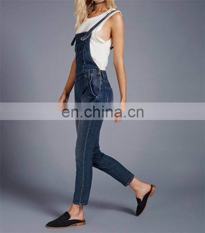 Ladies Sexy Rompers Sexy Blue Demin Jumpsuits Rompers Jumpsuits Women 2016