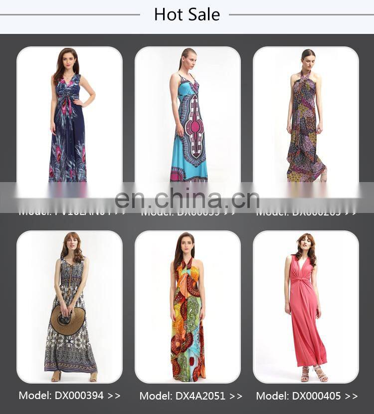 One piece indonesia style plus size sleeveless full sexy beach dress for woman