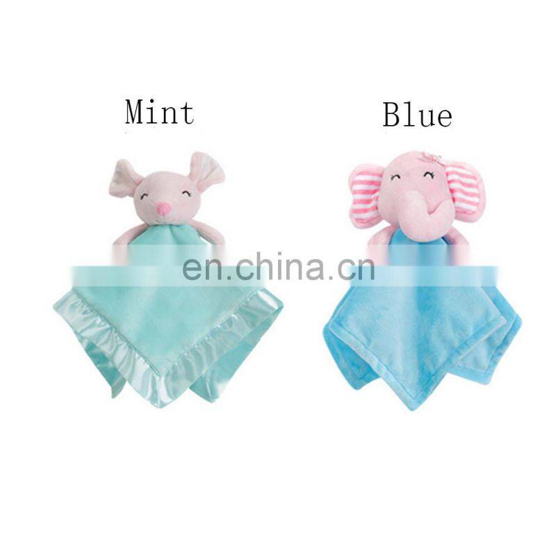 hot sell fashion infant doll plush stuffed animal slobber appease towel