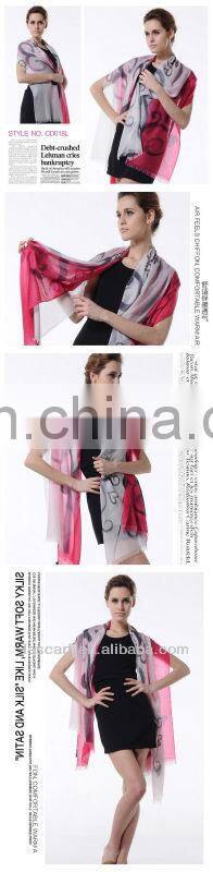 fashion style elegance cashmere women Long Winter fall scarf