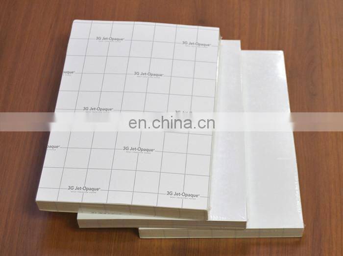A4 size heat transfer printing paper for cotton textile