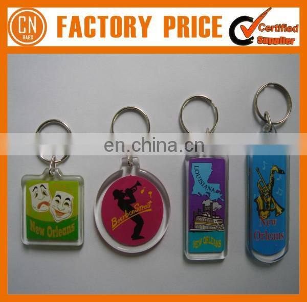 Customized Logo OEM Designed Plastic Acrylic Key chain