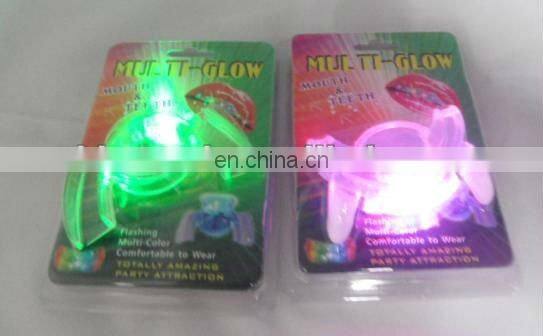 vampire items LED flashing mouthpiece for halloween