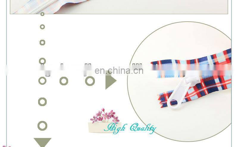 Newest design resin zipper