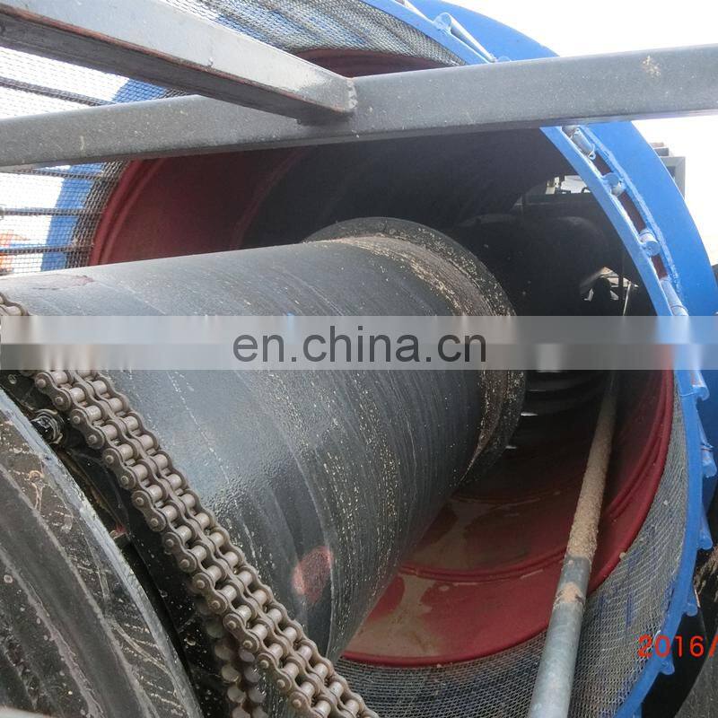 Large gold trommel reverse helix vs highbanker