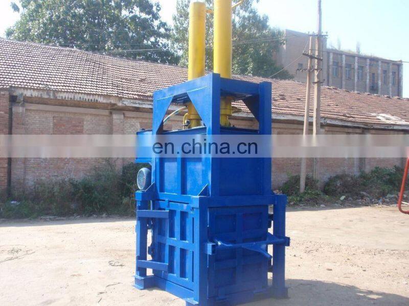 hydraulic baler/cardboard baling press machine/factory price