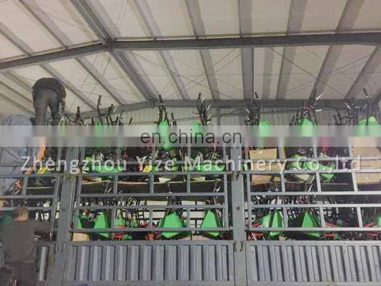 Track-mounted mini walking cultivator rotavator seeder Plough corn seeder drill sowing machine