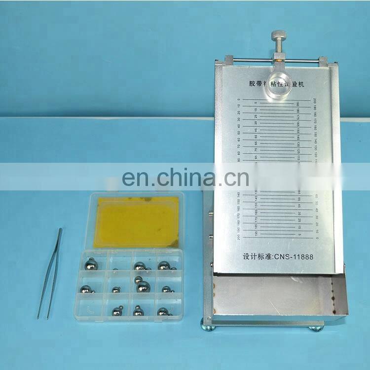 Adhesive Tape Rolling Ball Tack Test Instrument